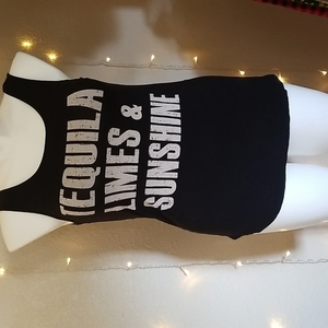 Tequila limes & sunshine‎ tank top lg